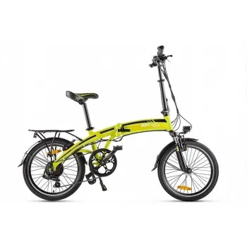 Электровелосипед велогибрид Eltreco LETO желтый