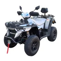 Электроквадроцикл GreenCamel Linhai LH80DA 4x4 (7,5kW 150Ah 65 км/ч) Белый